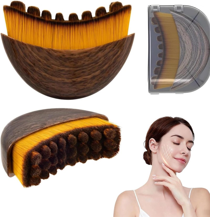 Fvaql New Lymphatic Contour Face Brush，Lymphatic face Brush for Sculpting – Anti-Puffiness Detox & Lift Improves Skin Glow，Ergonomically Designed to Fit The Skin Precisely and Relieve Fatigue - Image 1